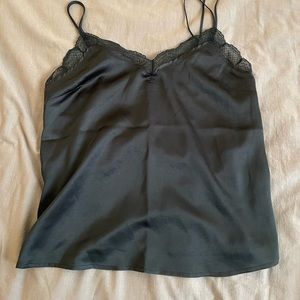 Abercrombie and Fitch lace satin cami